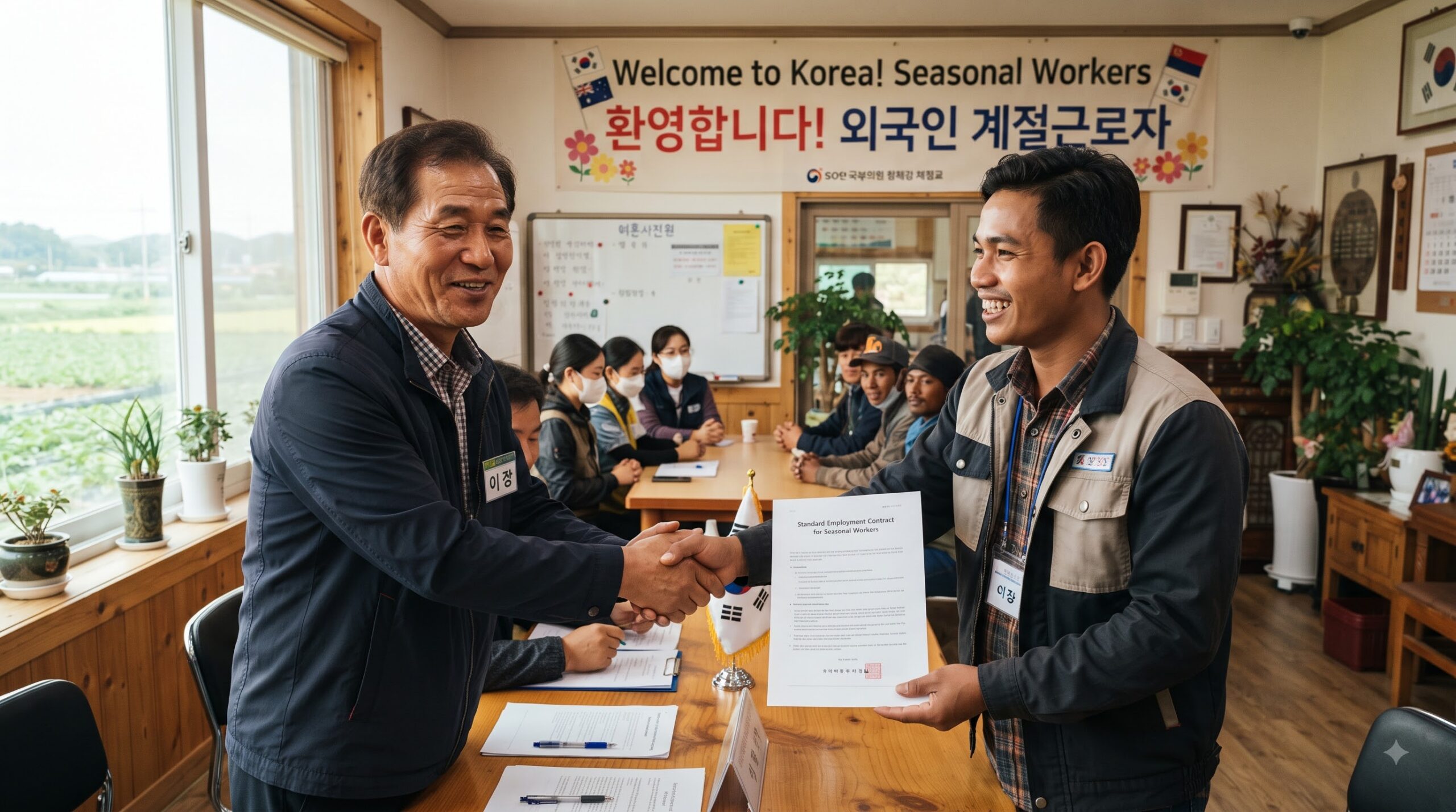 [K-Life] E-8 비자에 대해서 알아보자! 외국인 계절근로자 제도 가이드 (Let’s Learn About the E-8 Visa! The Guide to the Foreign Seasonal Worker System)